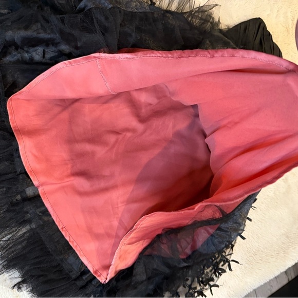 NWOT, Minuet Petite Black and Pink Textured Dress - Picture 6 of 13